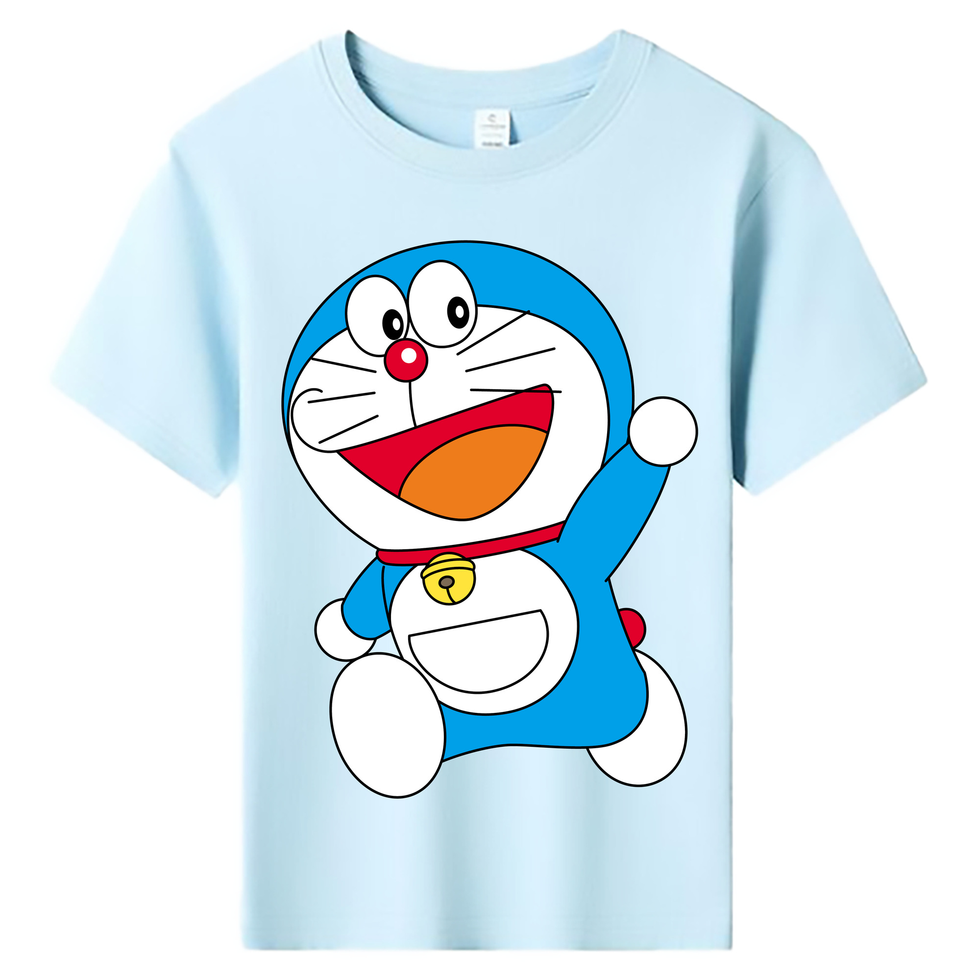 （画像用） ドラえもん Doraemon 綿100％キッズTシャツ（フロントプリント）